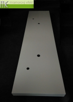 M.E. sro_podumyvadlova deska pro dve umyvadla_Waschtischplatte auf Mass fur zwei Becken_210x55 cm_8cm cela